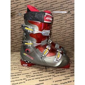 Atomic TITANIUM 50 INTERFACE B Race 1050 LC Shoes Ski Boots 317mm sz 27.5